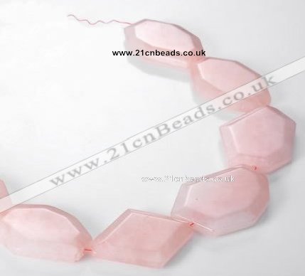 CRQ11 Freeform A grade natural rose quartz beads Wholesale