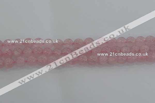 CRQ123 15.5 inches 10mm round natural rose quartz beads wholesale