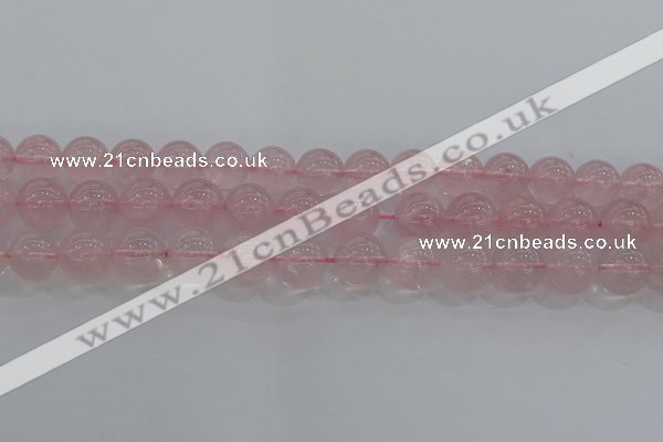 CRQ124 15.5 inches 12mm round natural rose quartz beads wholesale