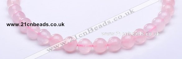 CRQ16 15.5 inches 10mm round natural rose quartz beads Wholesale