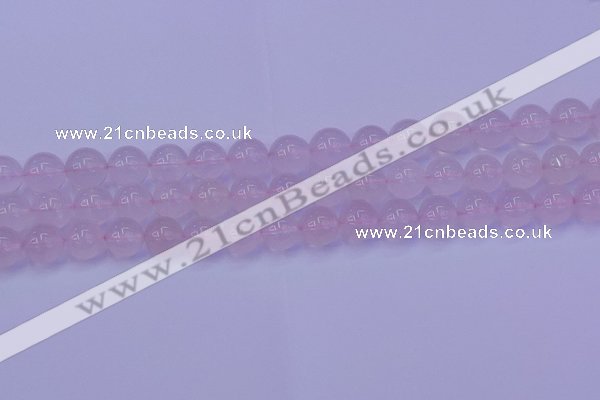 CRQ203 15.5 inches 10mm round Mozambique rose quartz beads