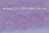 CRQ204 15.5 inches 12mm round Mozambique rose quartz beads