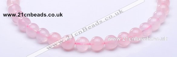 CRQ25 15.5 inches 4mm round natural rose quartz beads Wholesale