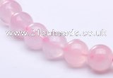 CRQ27 15.5 inches 8mm round natural rose quartz beads Wholesale