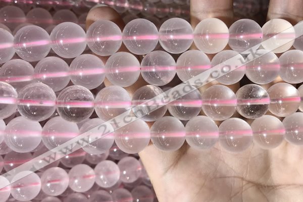 CRQ442 15.5 inches 12mm round rose quartz beads wholesale