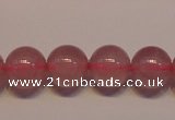 CRQ461 15.5 inche 6mm round AA grade Madagascar rose quartz beads