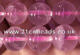 CRQ472 15.5 inches 10mm round rose quartz gemstone beads