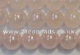 CRQ505 15.5 inches 14mm round AB-color rose quartz beads