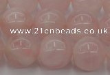 CRQ673 15.5 inches 12mm round rose quartz beads wholesale