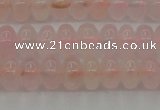 CRQ682 15.5 inches 5*8mm rondelle rose quartz beads wholesale