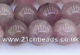 CRQ781 15.5 inches 8mm round Madagascar rose quartz beads