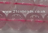 CRQ853 15.5 inches 12mm round natural rose quartz gemstone beads