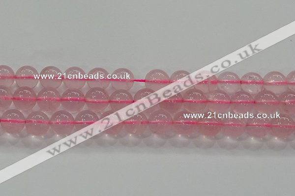 CRQ857 15.5 inches 10mm round natural rose quartz gemstone beads