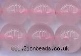 CRQ902 15 inches 10mm round rose quartz beads