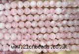 CRQ917 15 inches 6mm round Madagascar rose quartz beads wholesale