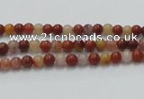 CRS01 15.5 inches 4mm round rainbow stone beads wholesale