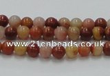 CRS02 15.5 inches 6mm round rainbow stone beads wholesale