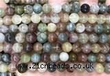 CRU1149 15 inches 7mm round mixed rutilated quartz beads