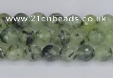 CRU800 15.5 inches 4mm faceted round prehnite gemstone beads