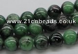 CRZ03 15.5 inches 10mm round ruby zoisite gemstone beads Wholesale