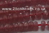 CRZ1101 15.5 inches 3*5mm faceted rondelle AAA+ grade ruby beads