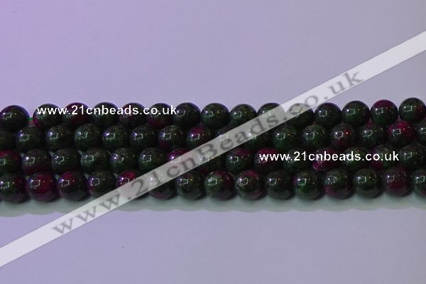 CRZ1110 15.5 inches 4mm round imitation ruby zoisite beads wholesale