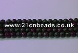 CRZ1111 15.5 inches 6mm round imitation ruby zoisite beads wholesale