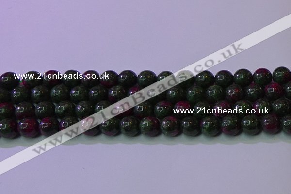 CRZ1111 15.5 inches 6mm round imitation ruby zoisite beads wholesale