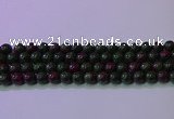 CRZ1112 15.5 inches 8mm round imitation ruby zoisite beads wholesale