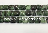 CRZ792 15.5 inches 20*20mm square ruby zoisite gemstone beads