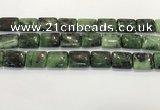 CRZ794 15.5 inches 15*20mm rectangle ruby zoisite gemstone beads