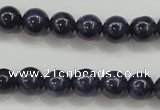 CRZ822 15.5 inches 6mm round natural sapphire gemstone beads