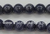 CRZ823 15.5 inches 8mm round natural sapphire gemstone beads