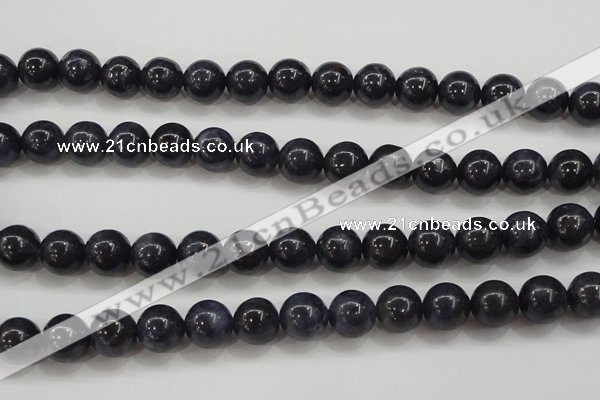 CRZ824 15.5 inches 10mm round natural sapphire gemstone beads