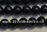 CRZ951 15.5 inches 6mm - 6.5mm round A- grade natural sapphire beads