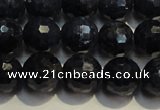 CRZ963 15.5 inches 7mm – 7.8mm faceted round A grade sapphire beads