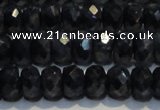 CRZ973 15.5 inches 5*7mm faceted rondelle A- grade sapphire beads