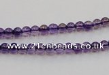 CSA01 15.5 inches 4mm round synthetic amethyst beads wholesale