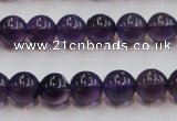 CSA05 15.5 inches 10mm round synthetic amethyst beads wholesale