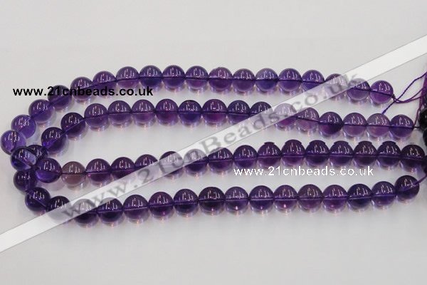 CSA06 15.5 inches 12mm round synthetic amethyst beads wholesale