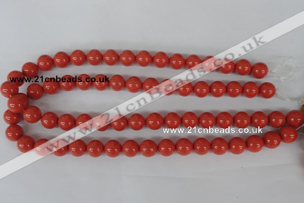 CSB102 15.5 inches 12mm round shell pearl beads wholesale