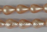 CSB110 15.5 inches 11*15mm teardrop shell pearl beads wholesale