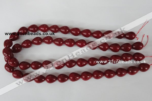 CSB111 15.5 inches 11*15mm teardrop shell pearl beads wholesale