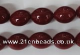 CSB122 15.5 inches 12*15mm rice shell pearl beads wholesale