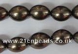 CSB123 15.5 inches 12*15mm rice shell pearl beads wholesale