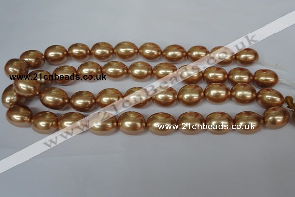 CSB126 15.5 inches 14*18mm – 15*20mm rice shell pearl beads