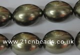 CSB128 15.5 inches 14*18mm – 15*20mm rice shell pearl beads