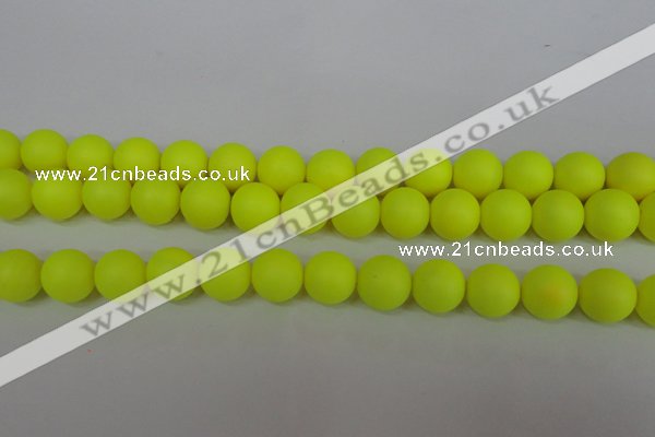 CSB1317 15.5 inches 8mm matte round shell pearl beads wholesale