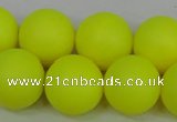 CSB1318 15.5 inches 10mm matte round shell pearl beads wholesale