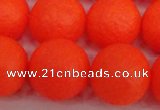 CSB1343 15.5 inches 10mm matte round shell pearl beads wholesale